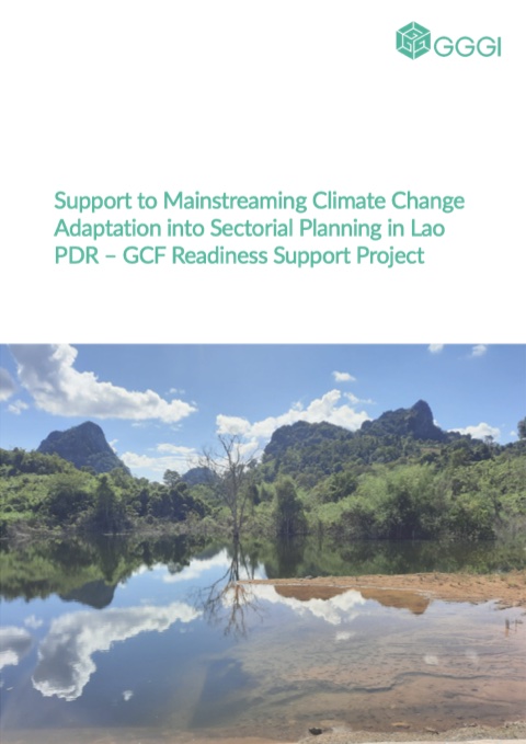 1. Sectoral Climate Situation Analysis Report cover